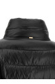 Wide neck down jacket Black