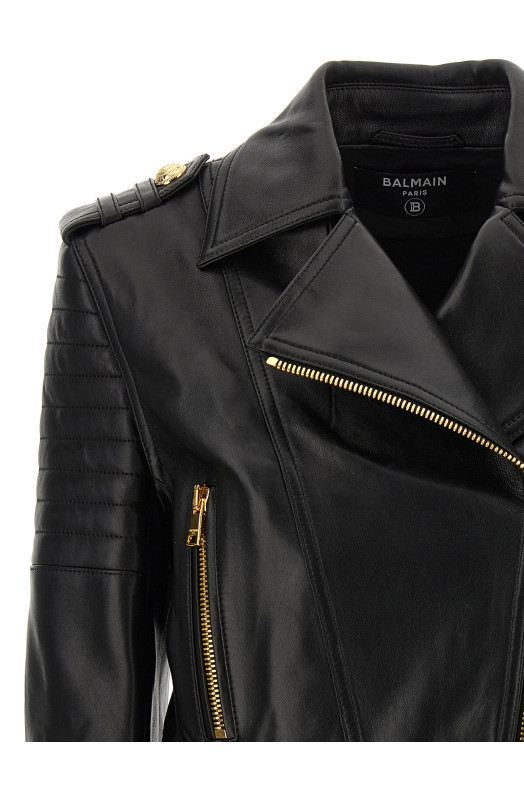 Leather jacket Black