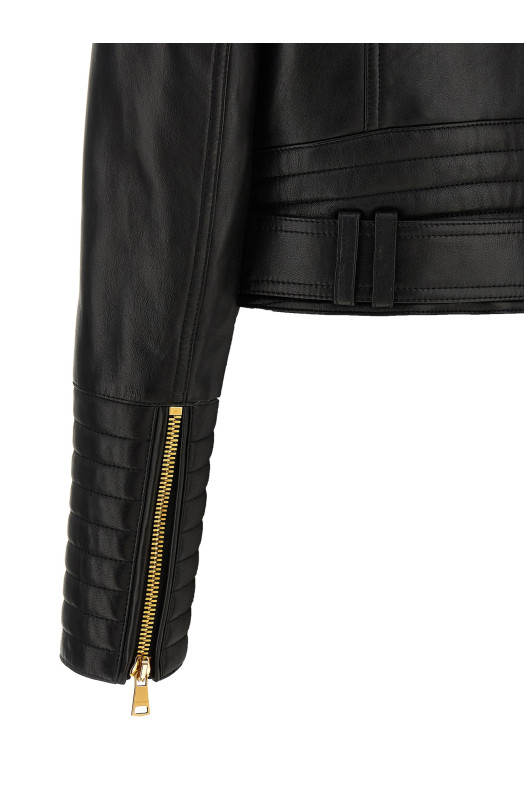 Leather jacket Black