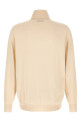 Cashmere turtleneck sweater  White