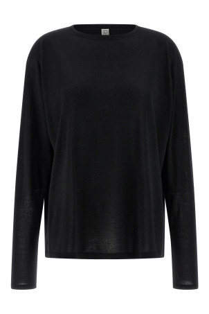 Extrafine wool sweater Black