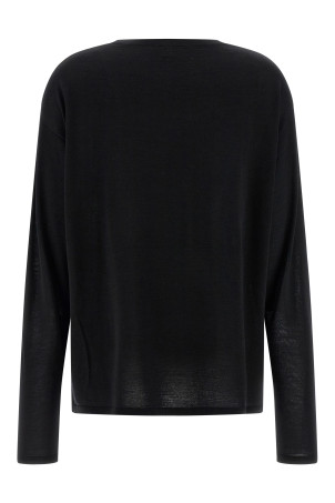 Extrafine wool sweater Black