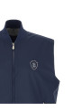 Нейлоновый жилет с логотипом, синий BRUNELLO CUCINELLI MB4229083TC010