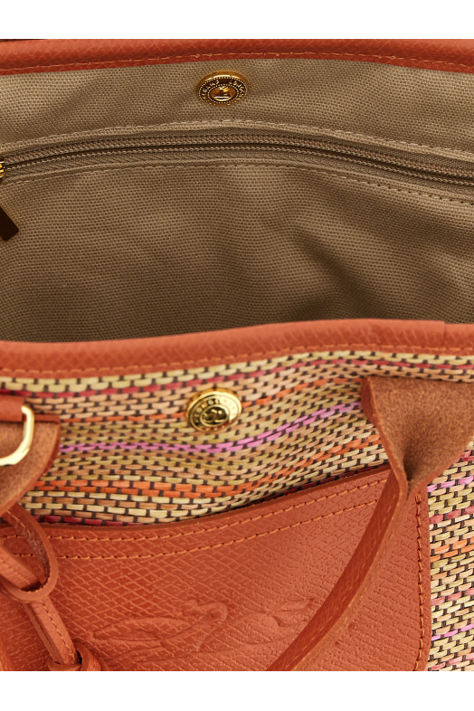 LONGCHAMP 'XS Le Panier Pliage' — оранжевая сумка для покупок 10307HJCM36