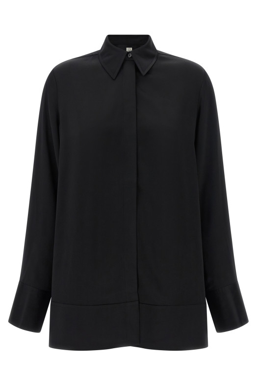 'Soft Tuxedo' shirt Black