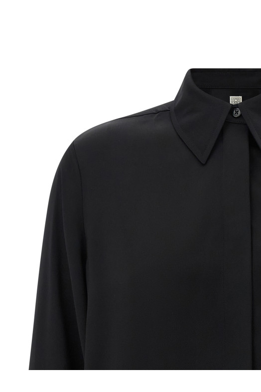 'Soft Tuxedo' shirt Black