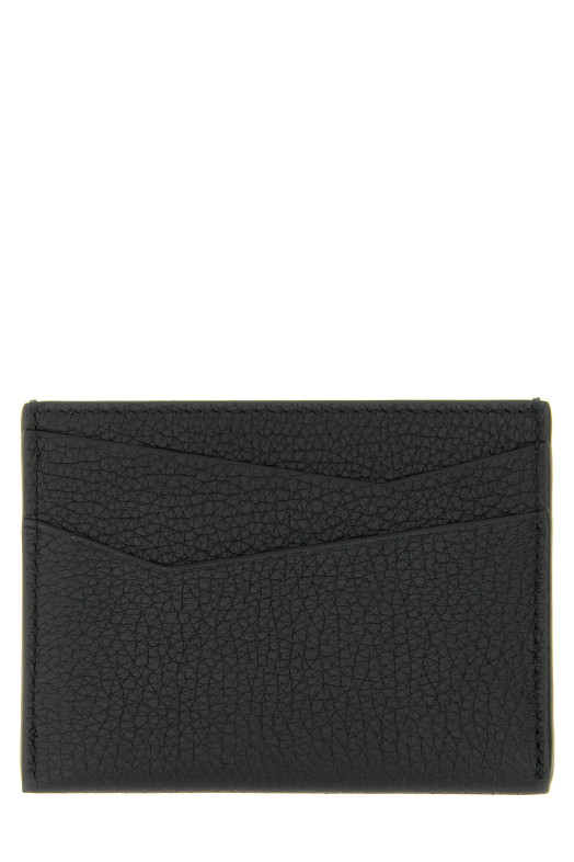 'Puzzle Edge' card holder  Black