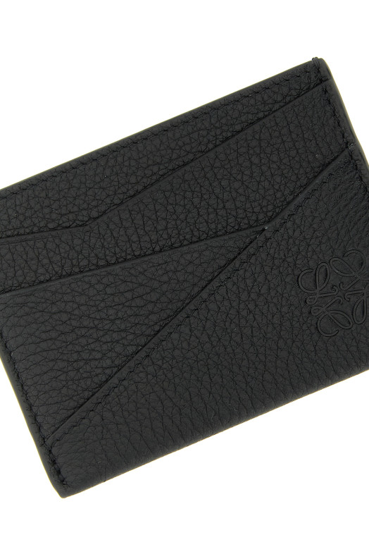 'Puzzle Edge' card holder  Black