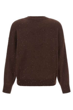 'Diamante' sweater Brown