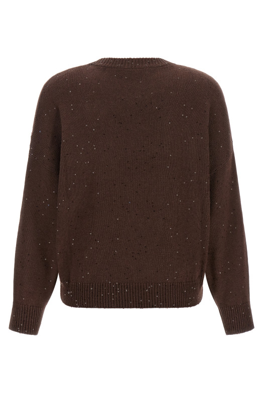 'Diamante' sweater Brown