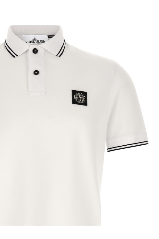 '2200010' polo shirt Black-grey