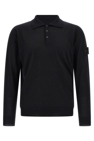 '5100076' polo shirt Black
