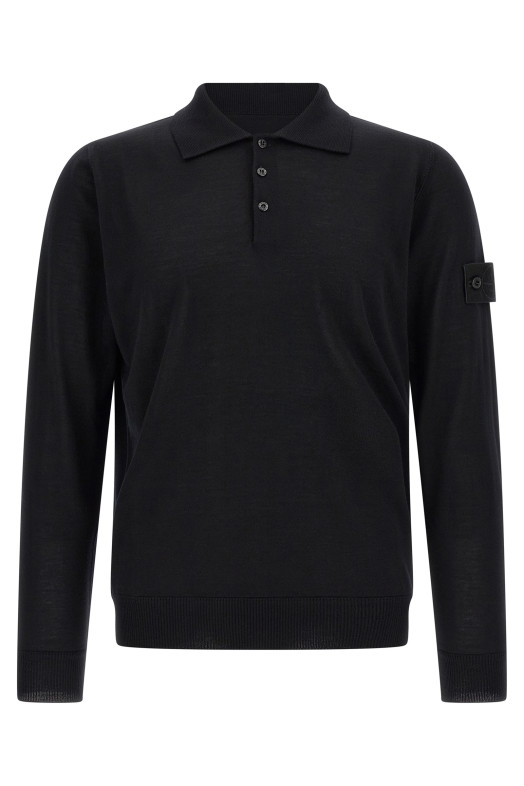 '5100076' polo shirt Black