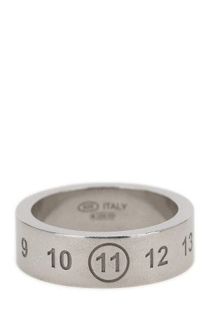 'Numeric' ring Silver