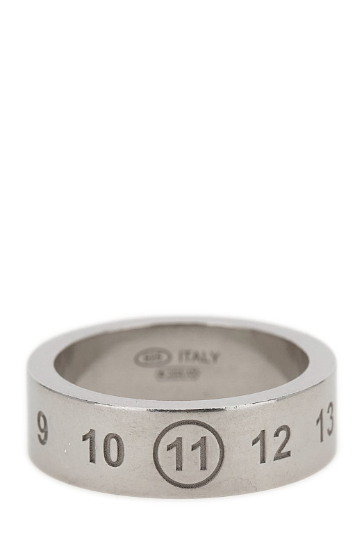 'Numeric' ring Silver