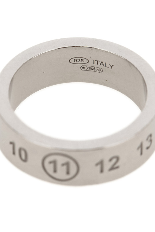 'Numeric' ring Silver