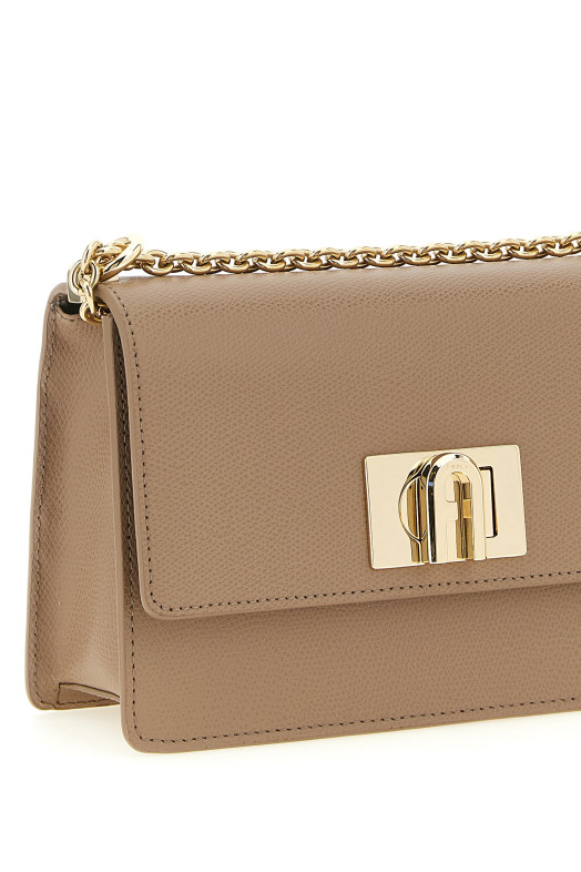 Мини-сумка через плечо «Furla 1927»  Бежевая BAFKACOARE0001257S
