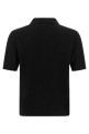 'Ravi' polo shirt Black
