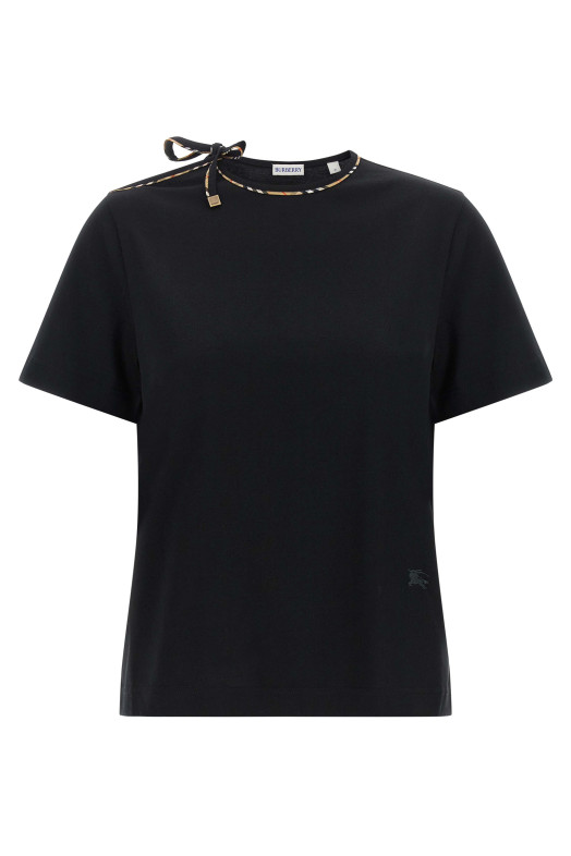'Frankie Bow' T-shirt  Black