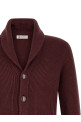 Хлопковый кардиган Malfilé  Бордо BRUNELLO CUCINELLI MNI709706C9763