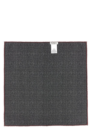 Double-face pocket clutch  Gray