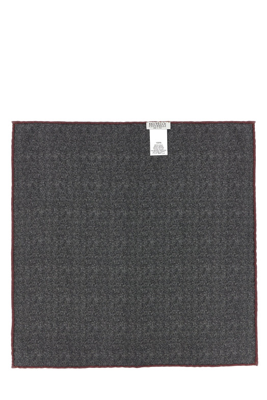Double-face pocket clutch  Gray