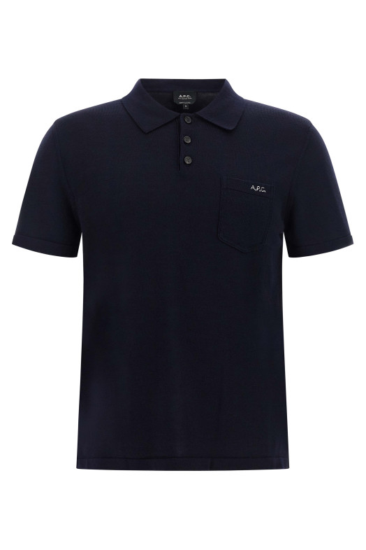 'Gide' polo shirt Blue
