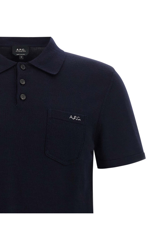 'Gide' polo shirt Blue