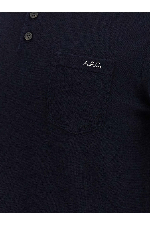 'Gide' polo shirt Blue