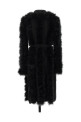 Dressing gown coat Black
