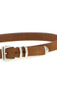 Metal toe cap belt  Brown
