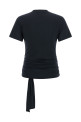 'Fitted Twist' T-shirt Blue