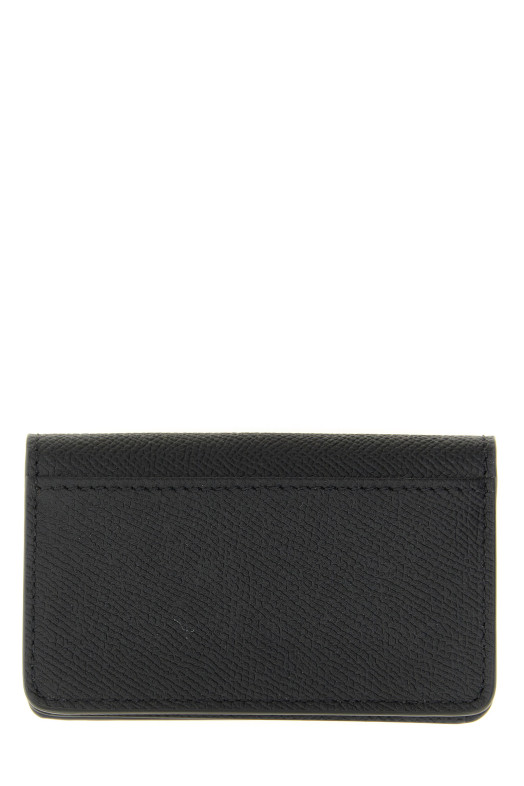 'Four Stitches' card holder Black