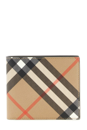 Check wallet Beige