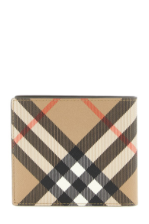Check wallet Beige