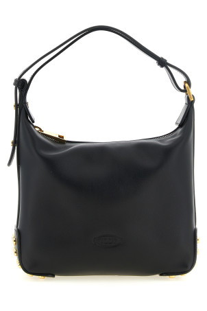 'Gommini' mini shoulder bag Black