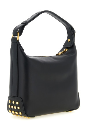 'Gommini' mini shoulder bag Black