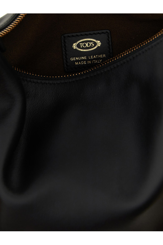 'Gommini' mini shoulder bag Black