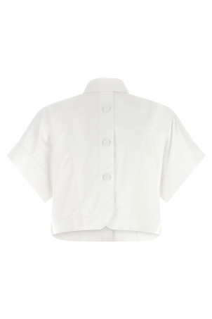 Рубашка с крупными пуговицами, белая FENDI FS8363AW7VF0ZNM