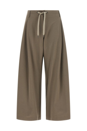 Брюки Interlock Couture, серые BRUNELLO CUCINELLI ML946EL199C9424