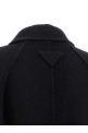 Однобортне пальто, чорне PRADA P642TESOOO179BF0002