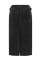 Corduroy skirt Black