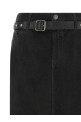 Corduroy skirt Black