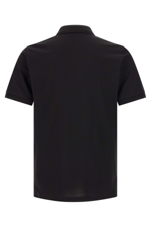 Футболка-поло з трикутним логотипом, чорна PRADA UJN444SWM31867F0002