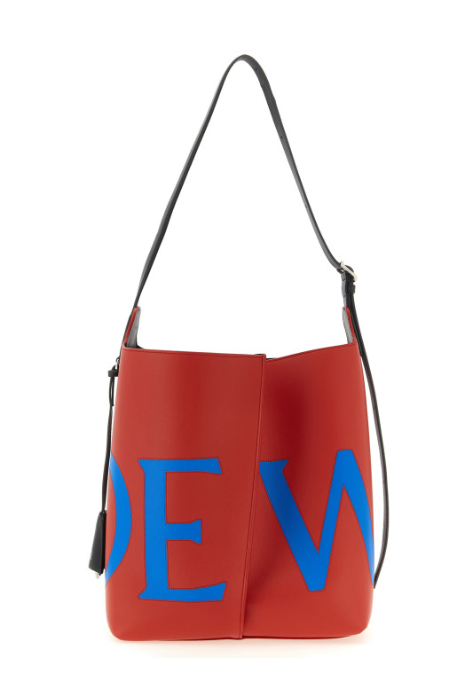 'Bilbao' large bucket bag Red