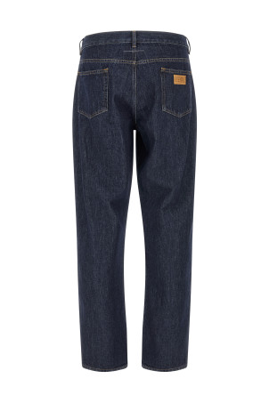 Джинсы с вставками из лоскутков, синие MM6 MAISON MARGIELA SH0LA0043M30055967