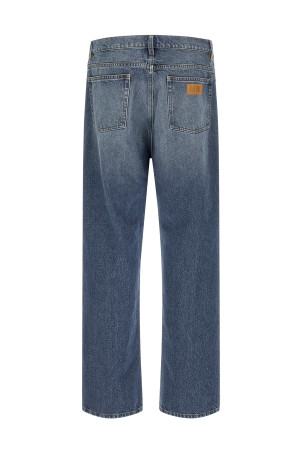  Джинси з прямими штанинами, сині MM6 MAISON MARGIELA SH0LA0039M30058965