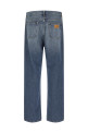 Джинсы с прямыми брючинами, синие MM6 MAISON MARGIELA SH0LA0039M30058965
