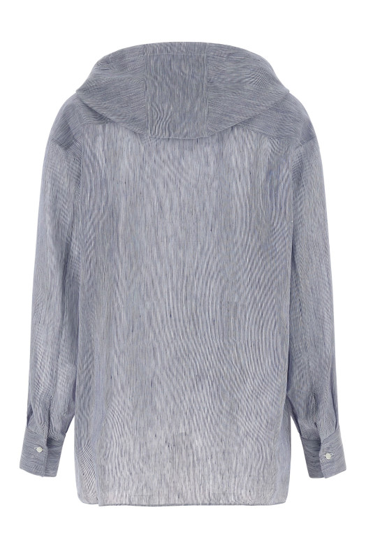 Hooded shirt BLUE