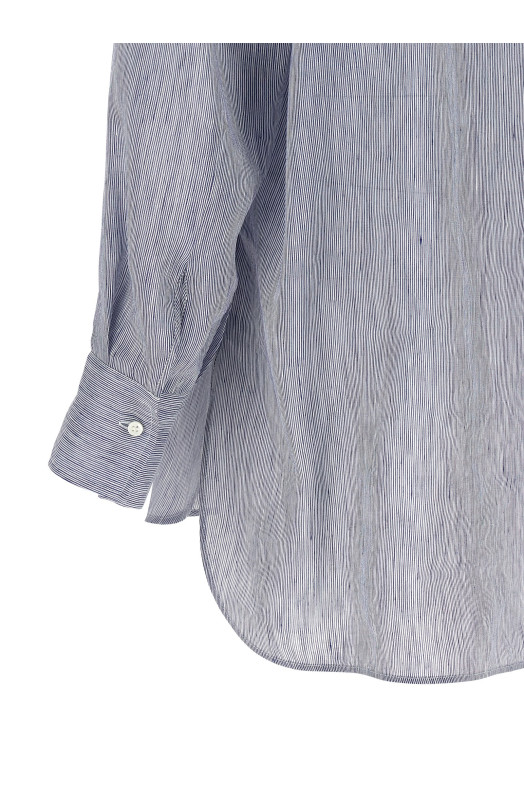 Hooded shirt BLUE
